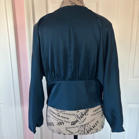 Banana Republic Teal Blouse - Picture 2 of 6